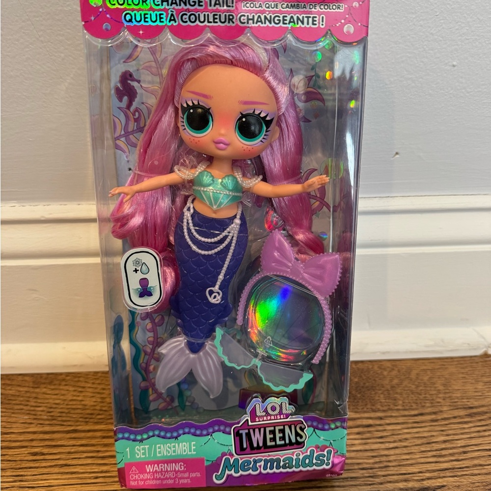 L.O.L. Surprise! Tweens Mermaids Doll with Purple Hair - Lola Waves